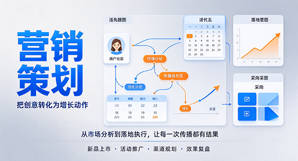 龙子湖区营销策划